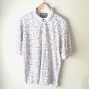 Golf Shirt Khaki Wear 100% Cotton Shirt  Size M